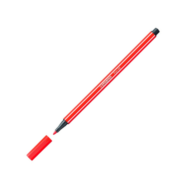 Fix Stabilo Pen 68 fluorescenční červená 301855