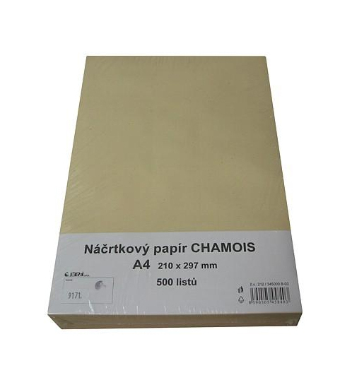 Náčrtkový papír A4 Chamois 500 listů 400086