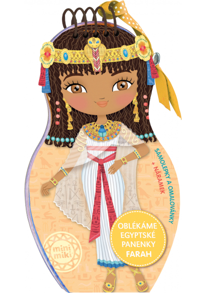 Omalovánky Oblékáme egyptské panenky FARAH 948621