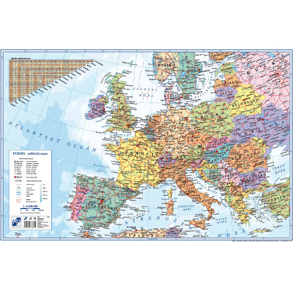 Podložka na stůl Evropa 180107