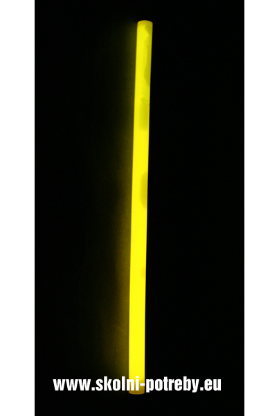 Svítící tyč Monster 36 cm žlutá 302388
