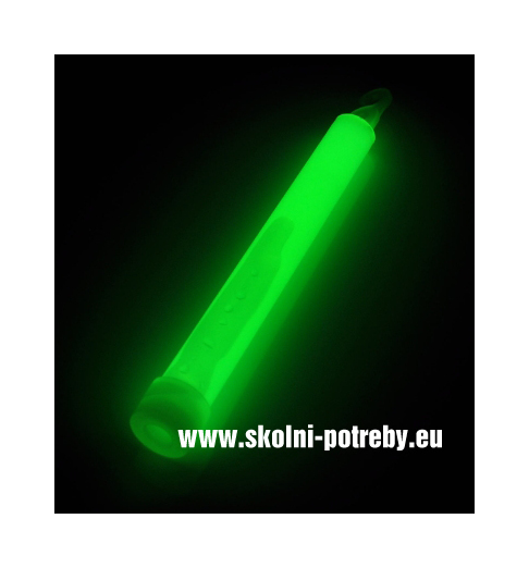 Svítící tyč Sport 16 cm zelená 1ks 302395