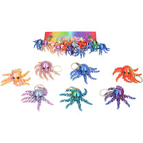 Klíčenka s kroužkem 3D chobotnice