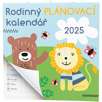 Nástěnný kalendář Rodinný plánovací kalendář 