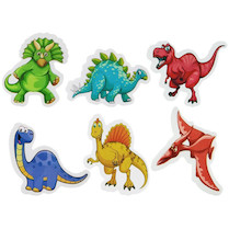 Pryž Dino 5x4cm mix