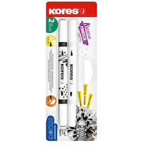 Sada akrylových popisovačů Kores Kreative Marker 2 barvy