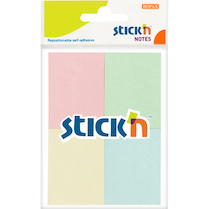 Samolepicí bloček mini pastel 38x51mm 4x50 lístků