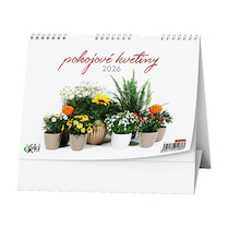 Stolní kalendář žánrový týdenní Pokojové květiny