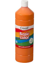 Tempera Creall basic 1000ml oranžová