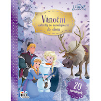 Vánoční aktivity se samolepkami do oken Ledové království