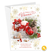 Vánoční přání s vlastní nahrávkou