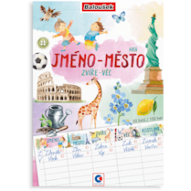 Zábavníček A5 Jméno-město