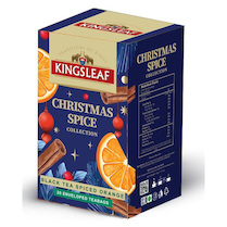 Zelený čaj Kingsleaf Xmas 20ks