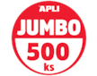 Pěnovka tvarová jumbo pack 500ks Čísla