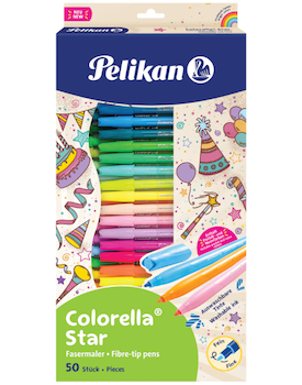 Fixy Pelikan Colorella 50 barev