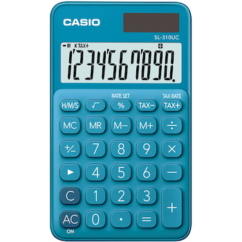 Kalkulačka Casio SL 310 UC modrý