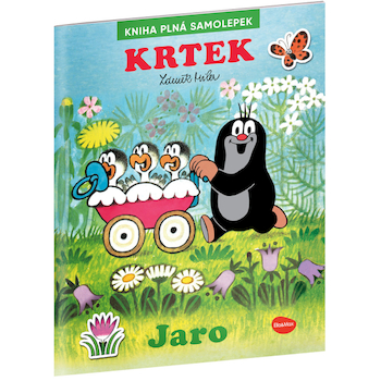 Kniha samolepek Krtek a jaro