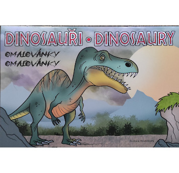 Omalovánky A4 Dinosauři