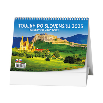 Stolní kalendář Toulky po Slovensku